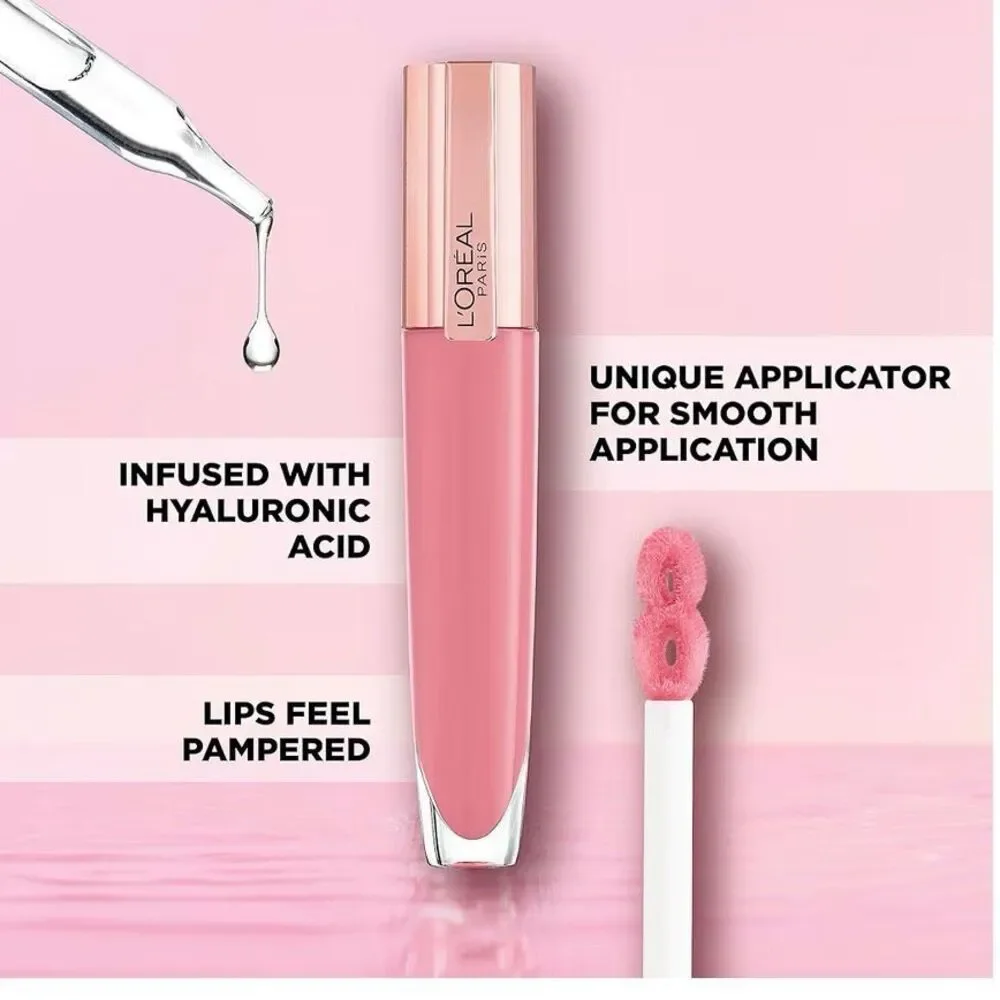 NWT 2 L'Oreal Paris 70 Angelic Daydream Glow Paradise Hydrating Lip Balm Gloss